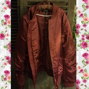 Forever 21 Red Jacket Size Small